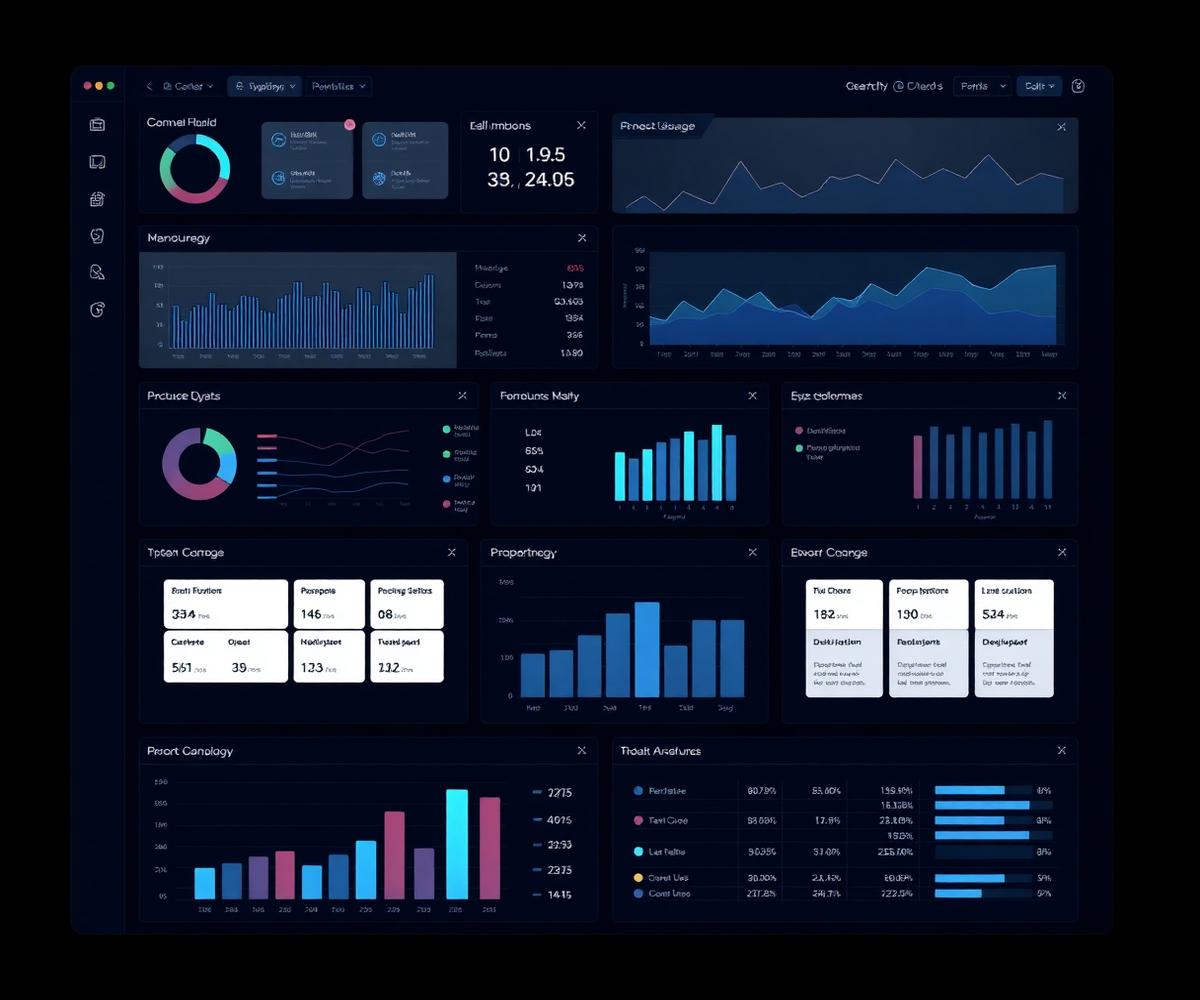 HamzaNexus ERP dashboard
